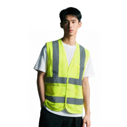 【Order Safety Vest】|Industrial Reflective Vest|High Brightness Fluorescent Yellow Design|V-neck Structure|Sleeveless Cut for Enhanced Flexibility|Ready Stock Reflective Vest Supplier SKWK231 【Order Safety Vest】|Industrial Reflective Vest|High Brightness Fluorescent Yellow Design|V-neck Structure|Sleeveless Cut for Enhanced Flexibility|Ready Stock Reflective Vest Supplier SKWK231